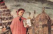 DOMENICO DI MICHELINO Dante and the Three Kingdoms (detail) fdgj USA oil painting artist
